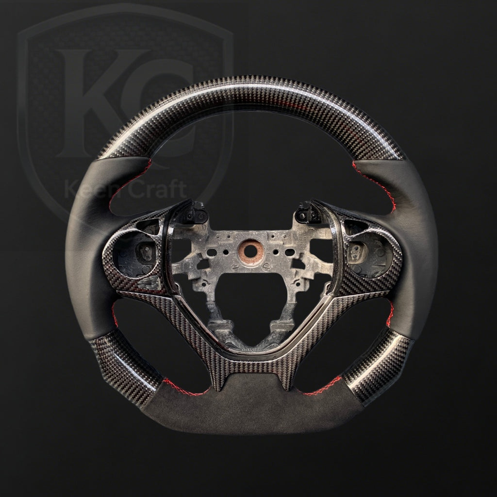 Honda 2012-2015 Civic Carbon Fiber Steering Wheel| Keen Craft