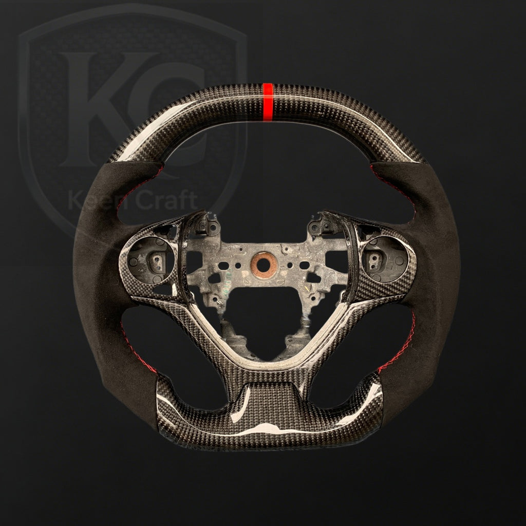 Honda 2012-2015 Civic Carbon Fiber Steering Wheel| Keen Craft
