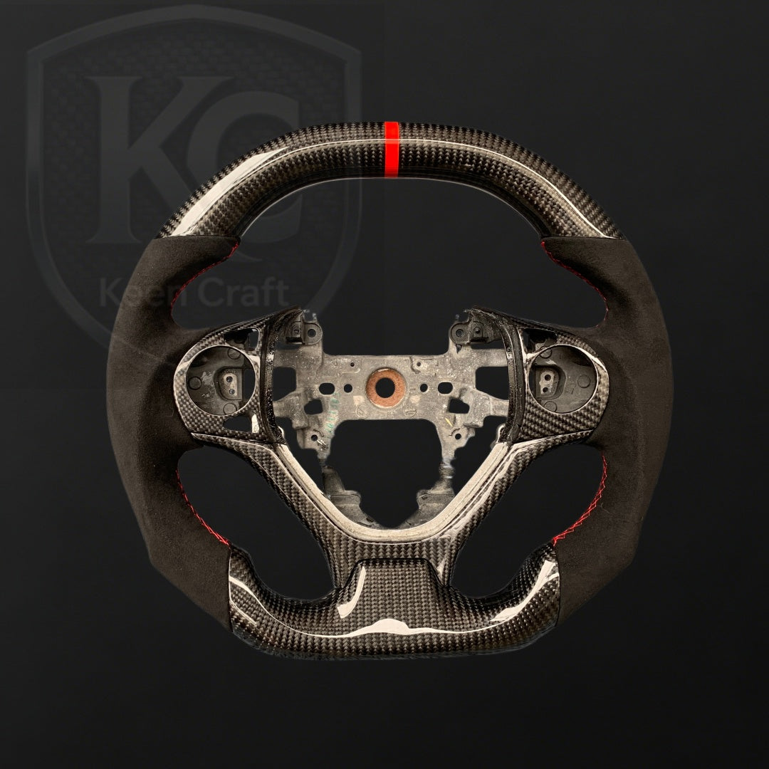 Honda 2012-2015 Civic Carbon Fiber Steering Wheel| Keen Craft