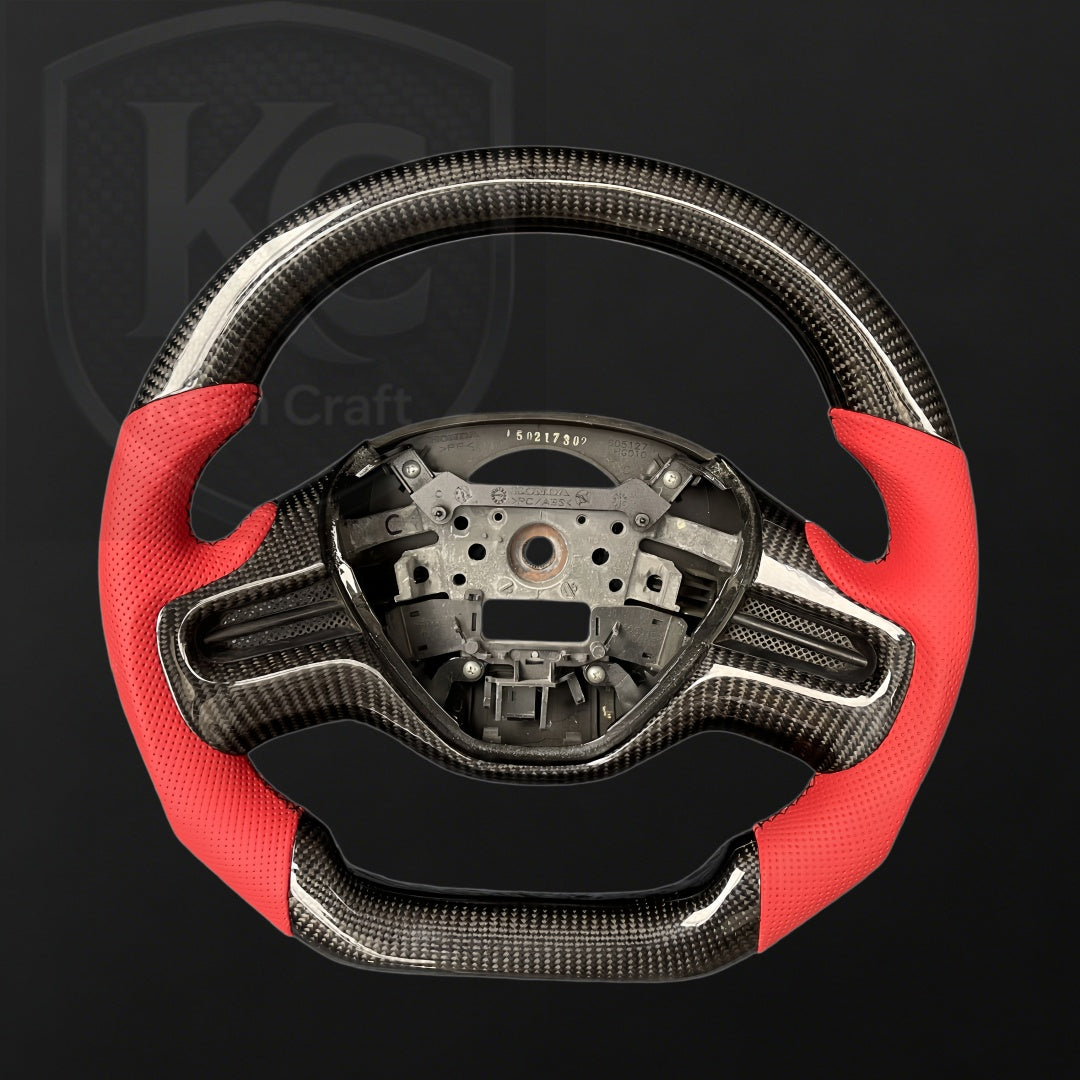 Honda 8th Gen Civic (06-11) Carbon Fiber Steering Wheel | Keen Craft