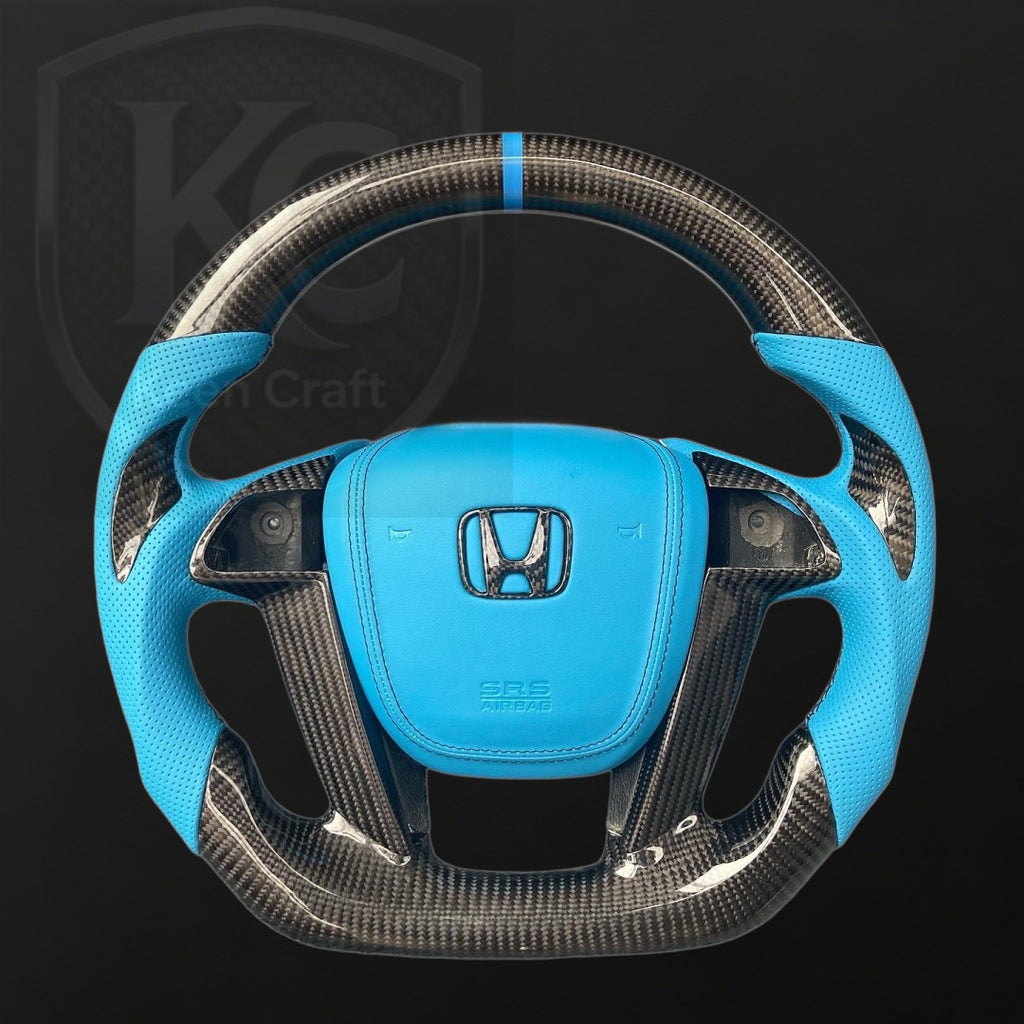 Honda 2008-2012 Accord / 2009-2015 Pilot Carbon Fiber Steering Wheel | Keen Craft