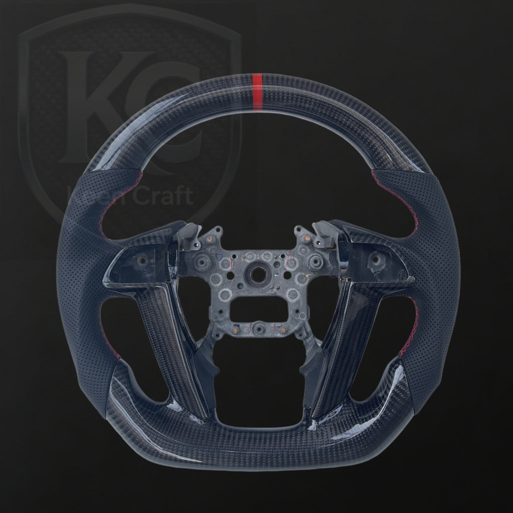 Honda 2008-2012 Accord / 2009-2015 Pilot Carbon Fiber Steering Wheel | Keen Craft