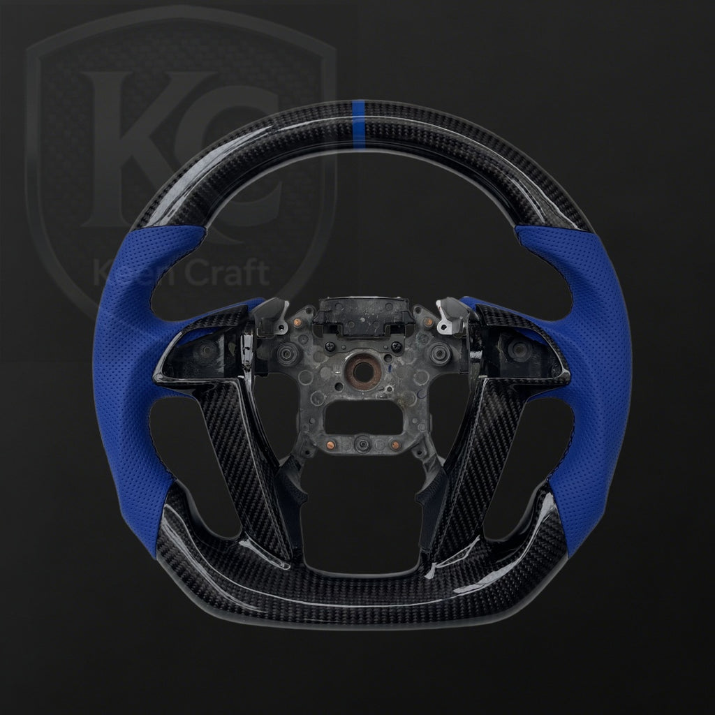 Honda 2008-2012 Accord / 2009-2015 Pilot Carbon Fiber Steering Wheel | Keen Craft