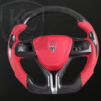 Maserati Ghibli Levante Quattroporte 2014-2023 Carbon Fiber Steering Wheel | Keen Craft
