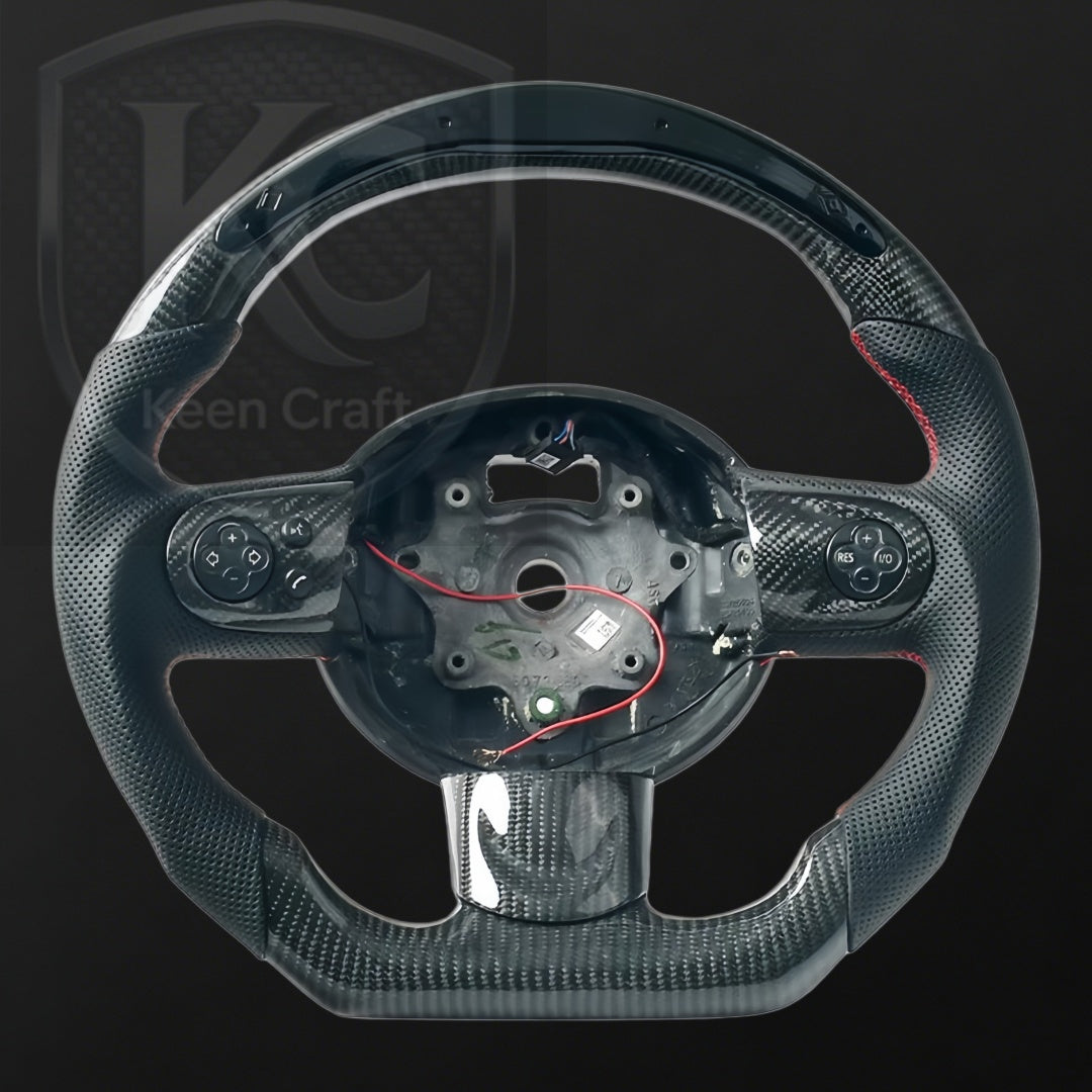 Mini 2007-2014 Cooper S Carbon Fiber Steering Wheel | Keen Craft