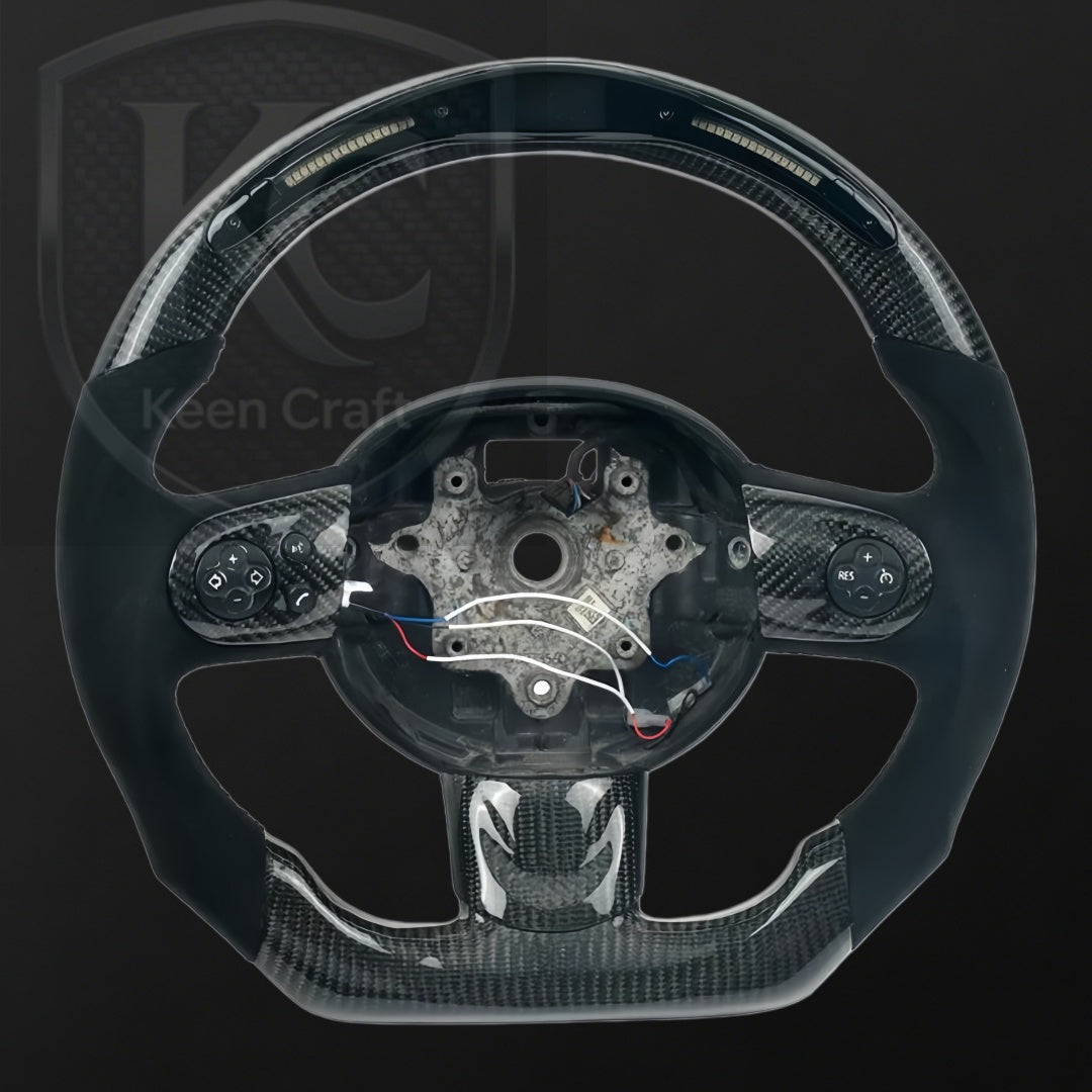 Mini 2007-2014 Cooper S Carbon Fiber Steering Wheel | Keen Craft
