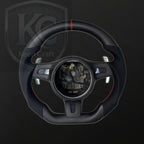 Porsche 911 GT3 Boxster Cayman Cayenne Panamera Carbon Fiber Steering Wheel| Keen Craft