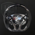 Smart Fortwo 453 Carbon Fiber Steering Wheel with Paddle shifter  | Keen Craft