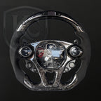 Smart Fortwo 453 Carbon Fiber Steering Wheel with Paddle shifter  | Keen Craft