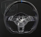 VW 2010-2014  MK6 GTI R Jetta Carbon fiber steering wheel| Keen Craft