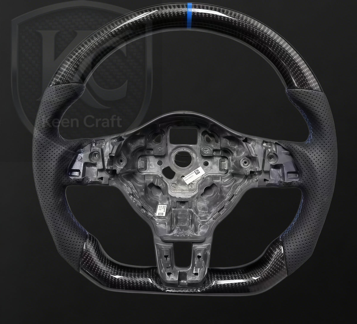VW 2010-2014  MK6 GTI R Jetta Carbon fiber steering wheel| Keen Craft