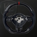 VW 2010-2014  MK6 GTI R Jetta Carbon fiber steering wheel| Keen Craft