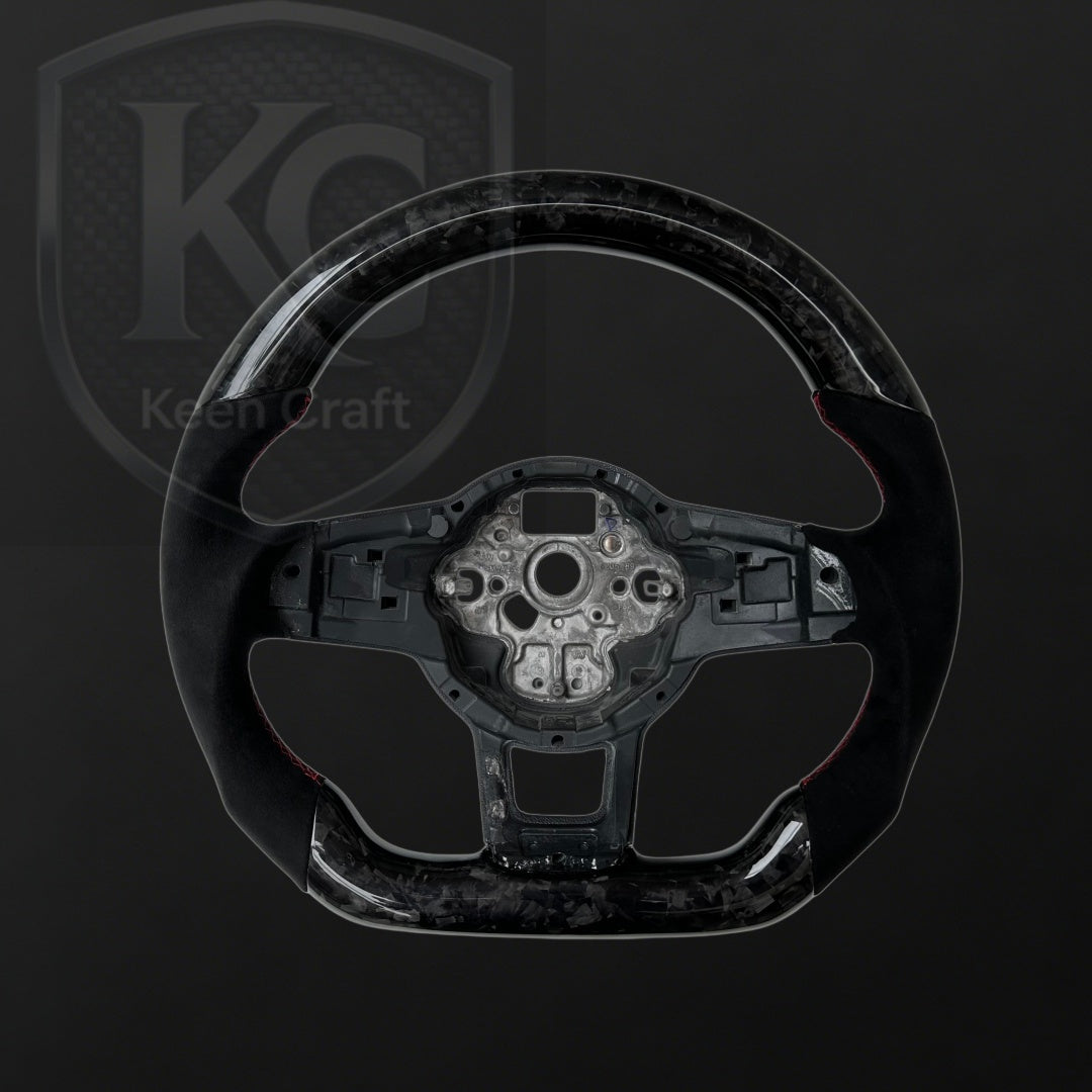 VW 2015-2021 MK7 MK7.5 GTI R Jetta GLI  Carbon fiber steering wheel| Keen Craft