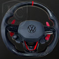VW 2020-2026 MK8 Golf GTI R Jetta Carbon fiber steering wheel| Keen Craft