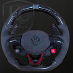 VW 2020-2026 MK8 Golf GTI R Jetta Carbon fiber steering wheel| Keen Craft