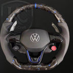VW 2020-2026 MK8 Golf GTI R Jetta Carbon fiber steering wheel| Keen Craft